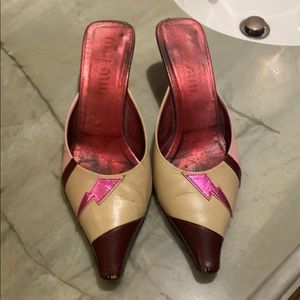 Vintage miu miu kitten heel